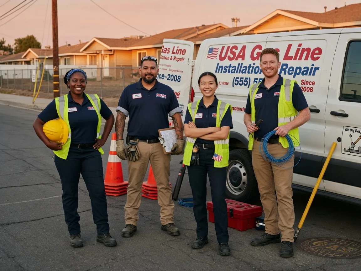Gas Line Installation company in Troutman, NC